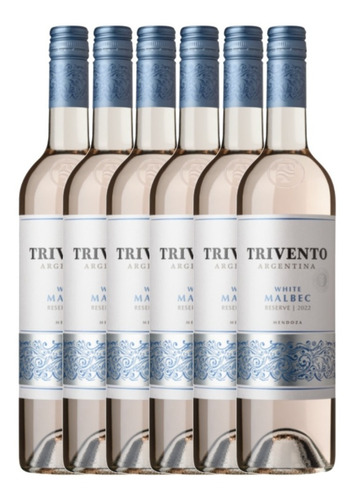 Vino Blanco Trivento Reserve White Malbec Caja X6 - Gobar®