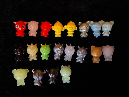 Funky Punky Lote De Figuras Vuala (20) (Usado)