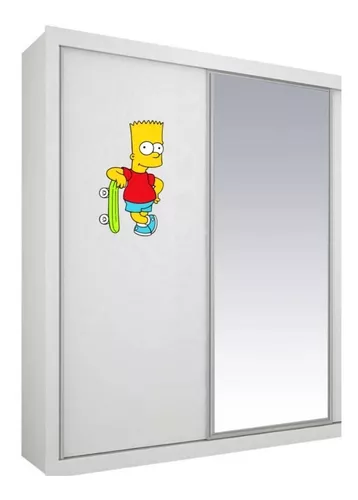 Nelson - Os Simpsons entre 3 e 9cm (Proporcional a imagem) Branco Brilho  Orajet 4x0 Fosco Emborrachado Detalhado - NaTampa Adesivos Personalizados