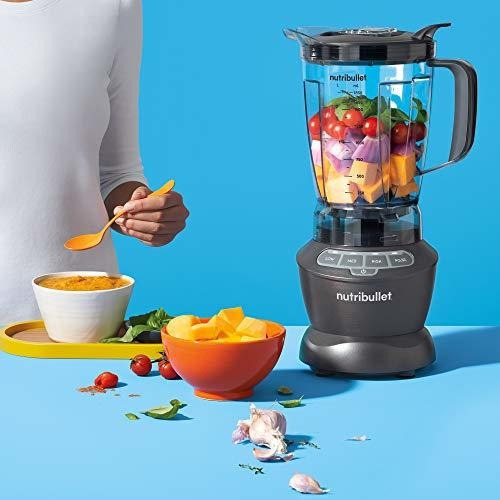 Imagen 3 de 6 de Licuadora Nutribullet Znbf30400z 1200 Watts, 1200w, Gris Osc