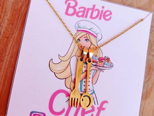 Collares Profesiones Barbie