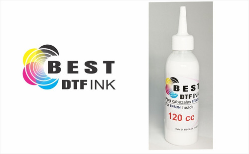 120 Cc Tinta Blanca Para Impresión Dtf Best La Mejor Calidad