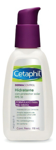 Espuma Hidratante Cetaphil Dermacontrol para piel grasa de 118mL