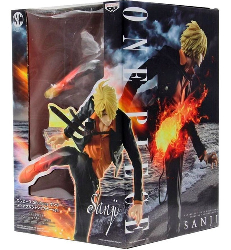 Sanji Diable Jambe Color - One Piece Scultures Banpresto