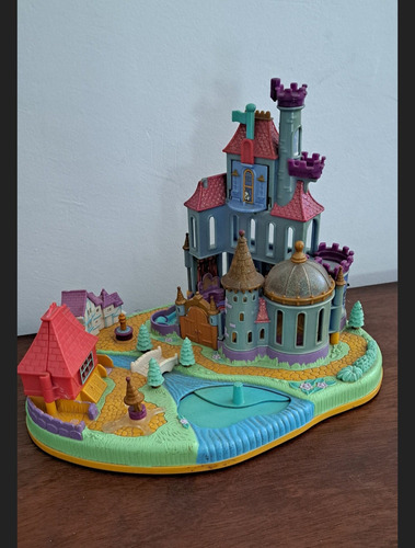 Polly Pocket Bluebird Vintage Castillo Bella Y Bestia Disney