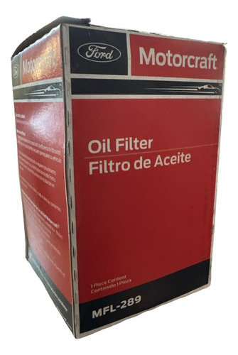 Filtro De Aceite Motorcraft Mfl 289 (4pz)