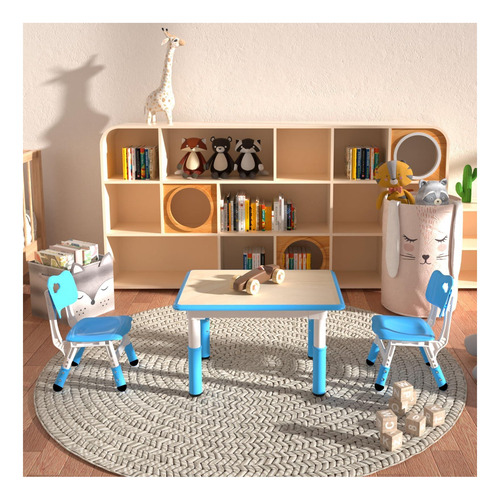 Mesa Para Niños Lullispace Y 2 Sillas, Mesa Y Silla Para De