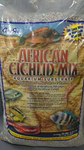 Imagem 1 de 3 de Substrato Ciclídeos Africanos African Cichlid Mix 9kg - C S