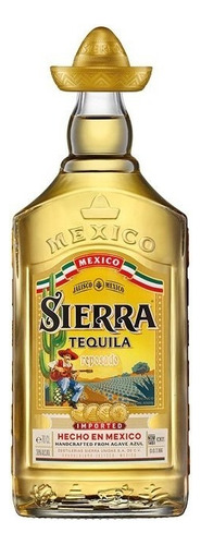Tequila Sierra Reposado 75% - Ml A $145