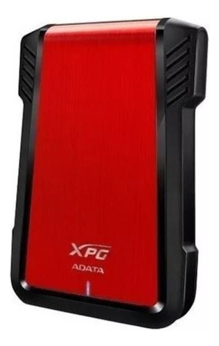 Carry Disk de 2.5" Adata Usb 3.1 AEX500U3-CRD color Rojo