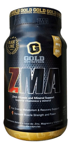 Zma Zinc Magnesio Precursor Testosterona- Gold Nutrition X2