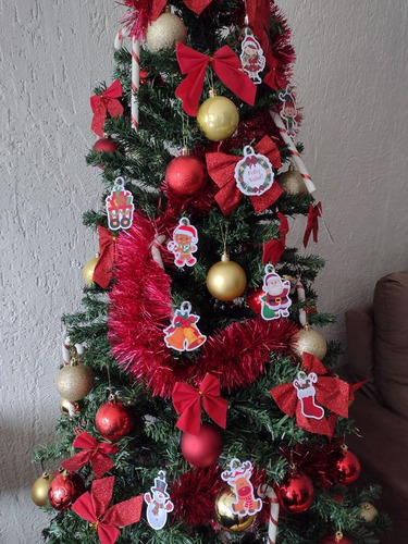 Imagem 3 de 4 de 50 Tags, Topper, Apliques Para Festas - Natal