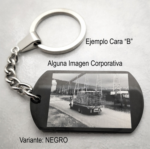 Imagen 6 de 10 de 10 Llaveros Acero Promocional Empresa Grabado Láser M1057/58