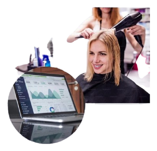 Sistema Peluquerias Calendario Turnos Clientes Servicios Pro