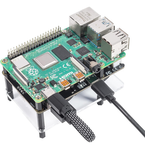 Fuente De Alimentación Para Ups Raspberry Pi 5v/3a Con Bater