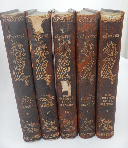 Miguel De Cervantes - Dom Quixote De La Mancha 5 Volumes (Usado)