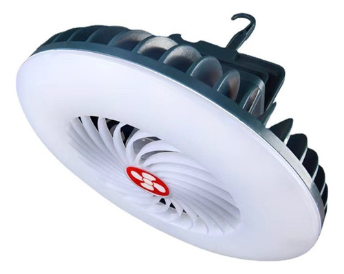 Ventilador Portátil Led Mini Lan Para Tienda De Campaña