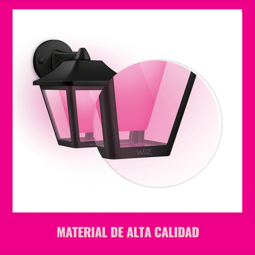 Farol Wiz Multicolor Para Exteriores