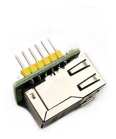 2 Unidad Usr Es1 W5500 Chip Spi Lan Ethernet Convertidor
