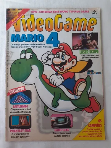 Video Game Nº 7 - Super Mario World - Ed. Sigla | MercadoLivre