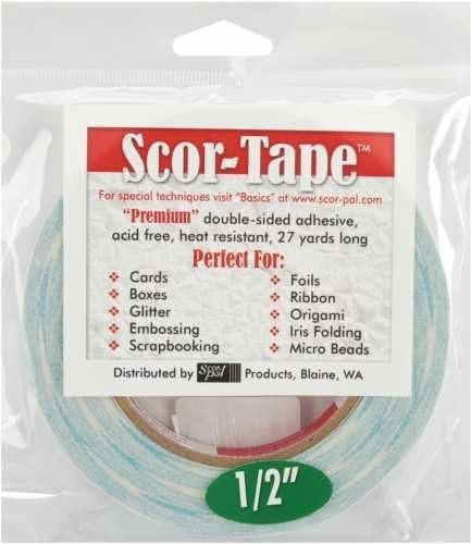 Scor-tape 1/2  X 27yds (2 Rollos)