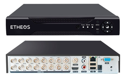 Dvr 16 Canales Etheos + Hdmi + Monitoreo iPhone Android