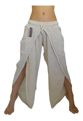 Imagen 1 de 9 de Babucha Chiripa Pantalon Bambula Yoga Taichi Meditacion Mlxl