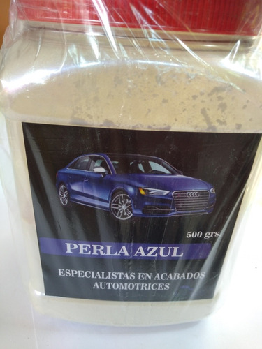 10 Perlas En Polvo Auto Med. Colores A Escoger Bote 1/2 Kg.