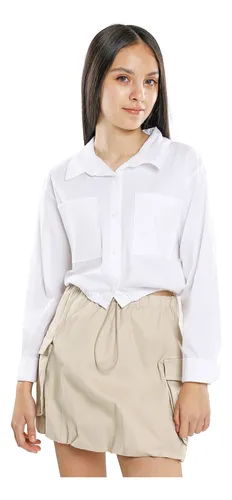Camisa blanca niña c&a hotsell
