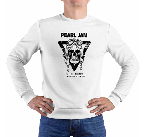 Polera Pearl Jam Craneo (d1687 Boleto.store)