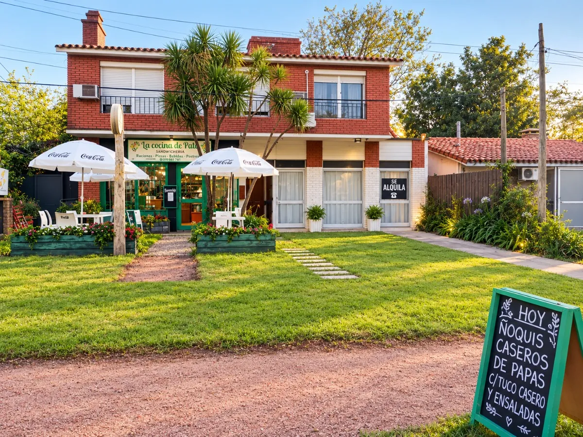 Apartamento Planta Baja En Edificio Seguro - Avenida Artigas *** Atlántida*** · Foto 4