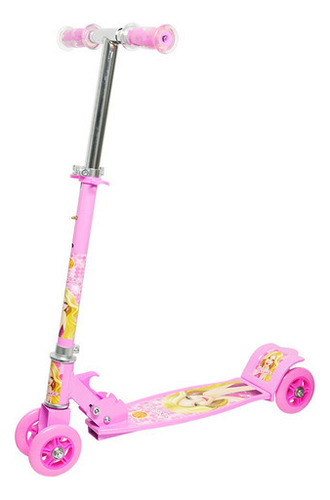 Scooter 04 para niña Top Radical Pink con ruedas, soporta 50 kg, color rosa