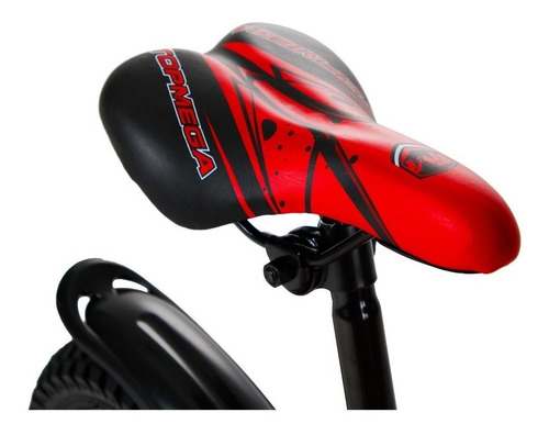 Imagen 3 de 6 de Bicicleta infantil TopMega Superhéroes Crossboy R16 frenos v-brakes color rojo con ruedas de entrenamiento