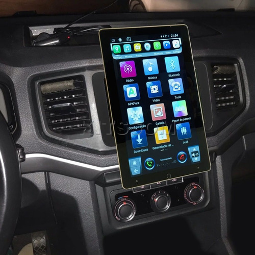 Multimídia Amarok 2018 2019 2020 2021 2022 Tesla Rotativa 10