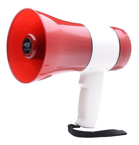 Megáfono 20w Dinámico De Mano Recargable