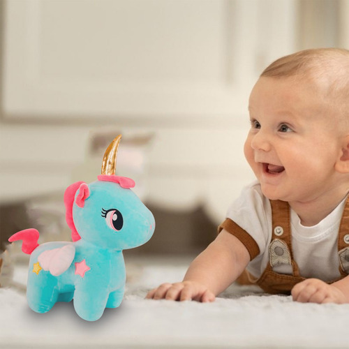 Unicornio Peluche Kawaii Juguete Felpa Suave Bebe Infantil