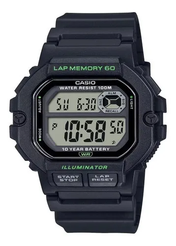 Reloj casio cronometro new arrivals