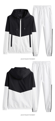 Chaqueta Al Aire Libre Capucha Bolsillo Ropa Deportiva Traje