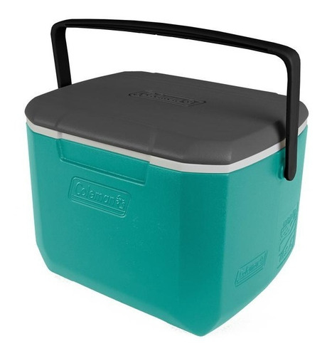 Imagen 7 de 7 de Cooler Coleman 15 Litros Turquesa Para Camping