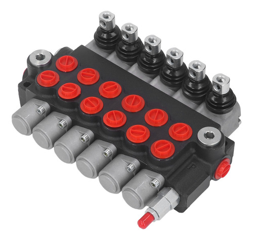 Válvula De Control Del Cargador De Tractor Hidráulico, 6 Bob