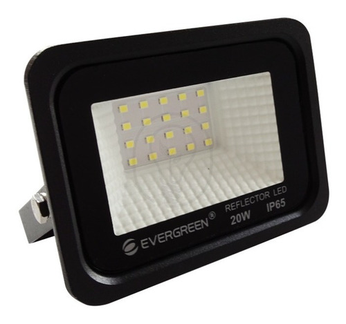 Reflector Led 20w Luz Blanca Color de la carcasa Negro Color de la luz Blanco frío 110V/240V