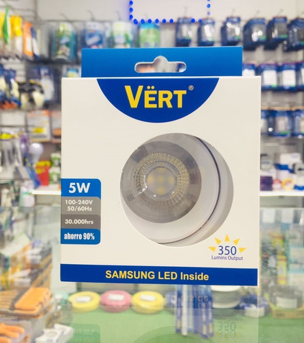 Panel Led Samsung Empotrar Ojo De Buey Vert Movible Blanco