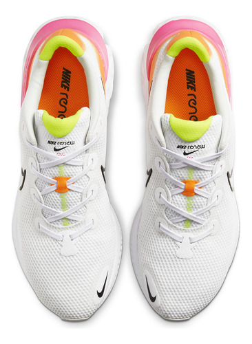 Zapatillas Nike Renew Run White Pink Blast Ck6357-100