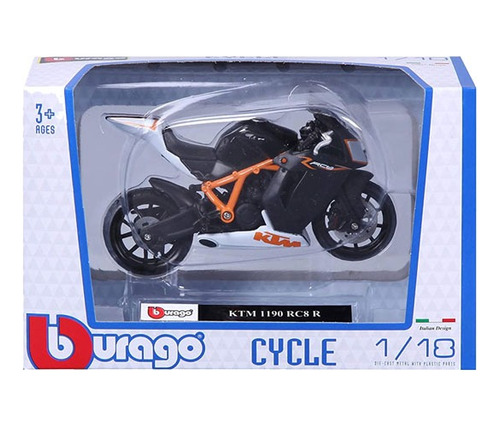 Set 1/18 Maisto Motos Escala Metal Coleccion