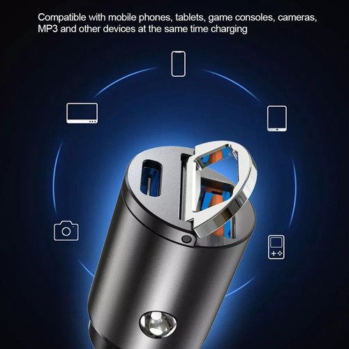 Nuevo Super Mini Car Iseiro De 30 W De Carga Rápida...