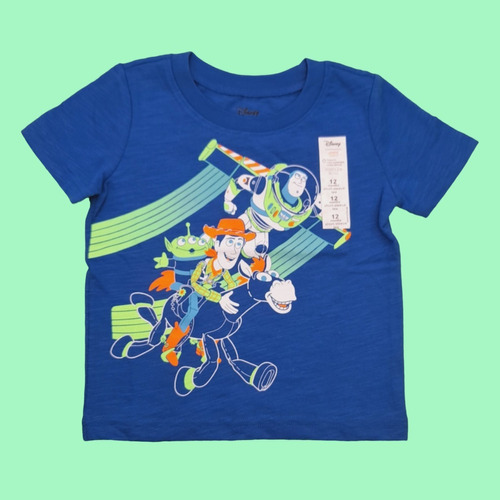 Polera Bebe Niño Buzz Ligthyear - Azul