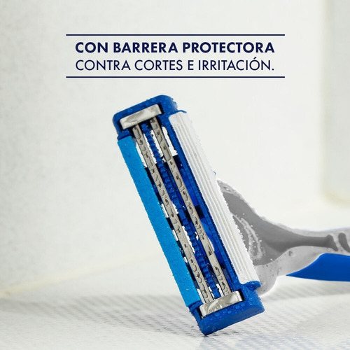 Pack X2u Afeitadoras Desechables Cuerpo Gillette 2u