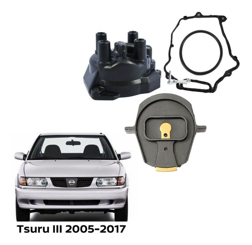 Escobilla Tapa Y Junta Distribuidor 3t Tsuru 1.6 1997-2017
