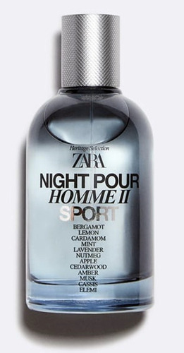 Zara Night Pour Homme // Ii Sport Para Hombre Original