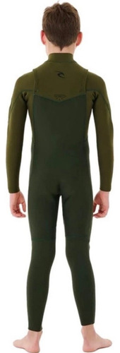 Rip Curl Streamer 4/3 Dawn Patrol Neopreno Talle M Verde Oscuro 12 4 Mm (Usado)